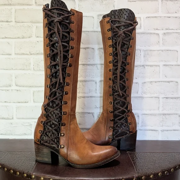 FreeBird WYATT Lace Up Boots size 7 - Picture 11 of 15